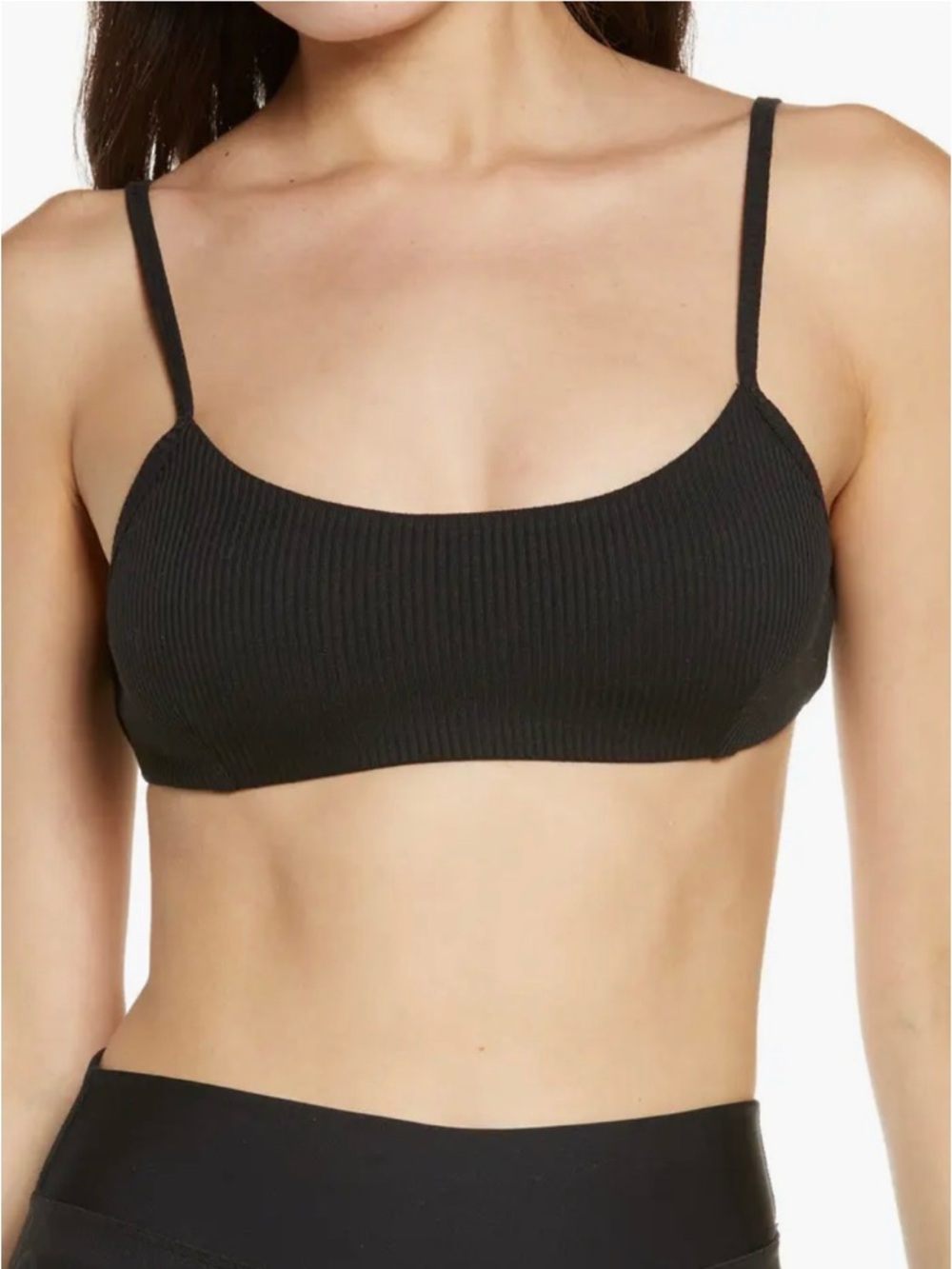 NWT Rare Alo Yoga Ribbed Manifest Bra